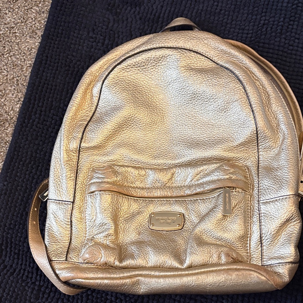 Michael Kors Metallic Leather Bag